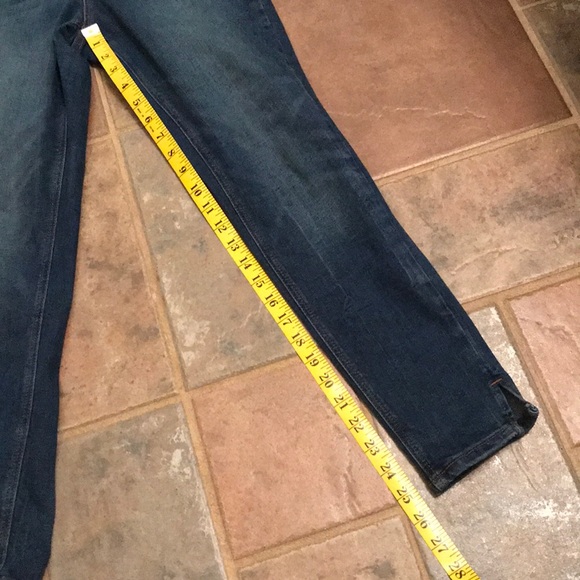 Old Navy high rise button fly jeans size 0 - Picture 8 of 10